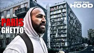 “A GHETTO in PARIS” solo walk-Through Clichy Sous Bois 🇫🇷- Into The Hood