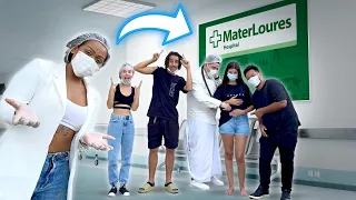 TRANSFORMAMOS A MANSÃO LOURES EM UM HOSPITAL !!!