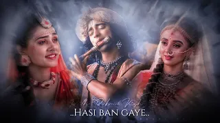 Hasi ban gaye ft.Radha Rukmini and krishna❤️🥺