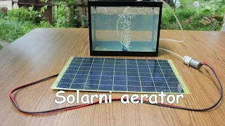 Solarni aerator  (obogaćivanje vode kiseonikom)