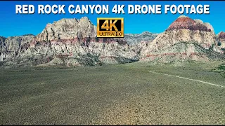 Red Rock Canyon 4K Drone Footage