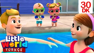 Bebek Kolluklar Hazır! Haydi Yüzmeye!!🏊‍♀️| Eğlenceli ve Öğretici Çocuk Şarkıları | Little World