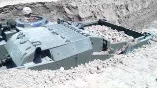 M9 ACE making a trench