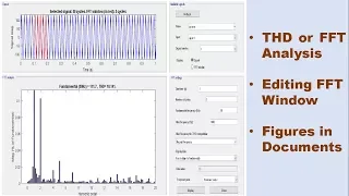 Total Harmonic Distortion MATLAB Simulink, FFT Analysis in MATLAB Simulink