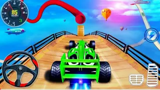 Formula Car Racing Stunts Simulator 2024 - Impossible Car Mega Ramp 3D - Android GamePlay #2
