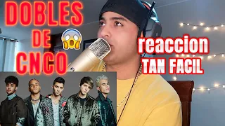 reaccionando CNCO Tan fácil los imitadores en YO soy perú