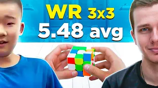 5.48 avg НОВЫЙ МИРОВОЙ РЕКОРД по 3х3 🔥 Разбор сборок | Reconstructions WR 3x3 AVG 5.48 RuiHang Xu