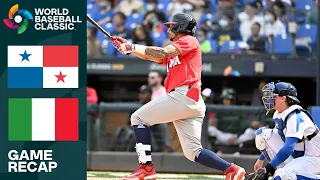 Panama vs. Italy Game Highlights | 2023 World Baseball Classic