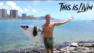 The last swell on North Shore! Waikiki goes off! (Ala Moana Bowls)