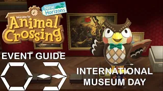 Animal Crossing: New Horizons - Event Guide #3: International Museum Day (All 32 Stamp Posts)