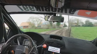 ONBOARD Renault Clio R3 | ShortRally Moorslede 2023 - KP Moorslede - Debyser N. & Vandenbussche J.