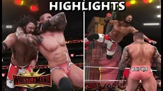 WWE 2K19 RANDY ORTON VS AJ STYLES |  WRESTLEMANIA 35 - PREDICTION HIGHLIGHTS