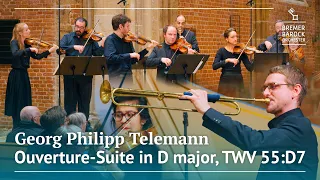 G. Ph. Telemann: Ouverture-Suite for trumpet, strings and basso continuo in D major, TWV 55:D7