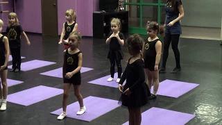 Открытый урок детского танца дети 3 - 6 лет ( Baby dance) www.panteradance.ru № 1