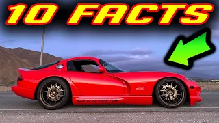 10 Things About The DODGE VIPER You Didn't Know