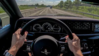 POV: slow Autobahn drive Spofec Rolls Royce Phantom II