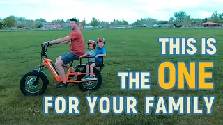 The ONLY E-bike You Need For Your Family | Best Father's Day Present | HovCart Cargo E-bike