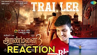 Aranmanai 3 - Official Trailer Reaction | Arya | Raashi Khanna | Sundar C | C. Sathya