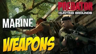 Predator Hunting Grounds "MARINES CLASSES" Marines Weapons, Missions & Customizations!