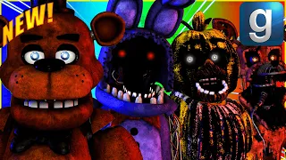 Gmod FNAF | Review | Brand New Accurate FNAF 1-4 Animatronic Ragdolls!