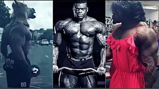 CRAZY BODYBUILDER Blessing Awodibu(IFBB PRO) Workout 2017