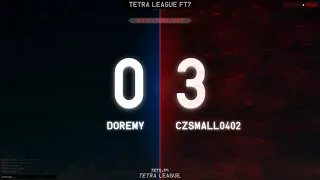 [TETR.IO] Tetra League: Doremy vs. czsmall0402 (19-09-2020)