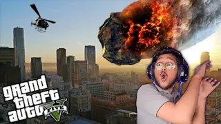 GTA 5: The BIGGEST METEORS ATTACK on LOS SANTOS - GTA V GAMEPLAY