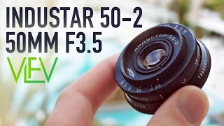 INDUSTAR 5-2 50mm F3.5 Vintage Russian Lens | Overview & Test Footage