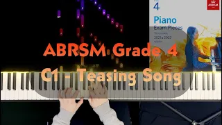 ABRSM Grade 4 - C1: Teasing Song - Béla Bartók - Syllabus 2021 & 2022 - Piano Tutorial