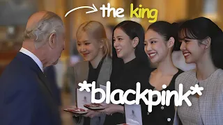 blackpink causing chaos at the buckingham palace