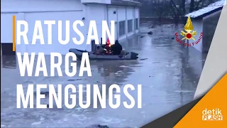 Cuaca Ekstrem, Italia Dilanda Banjir Besar