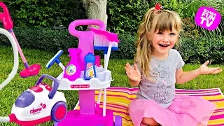 PRETEND  PLAY Cleaning Toys Unboxing Набор для уборки Детский Распаковка