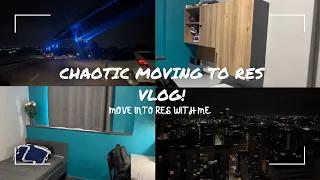 A CHAOTIC move in to RES vlog! | WITS UNIVERSITY