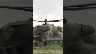 Экипаж российского вертолета Ми-35 сорвал попытку украинских войск навести переправу