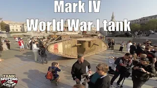 First World War Tank  Mark IV In London Trafalgar Square - Tank 100