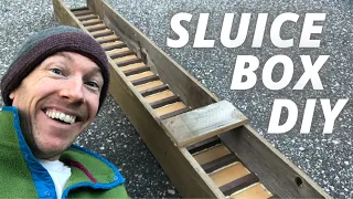 How to Build a Sluice Box for Gold (out of wood, for cheap). $0!!