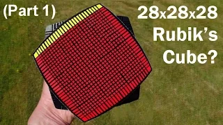 28 x 28 x 28 Rubik's Cube Puzzle ? (part 1)