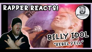 Billy Idol - Rebel Yell | RAPPER'S FIRST REACTION!