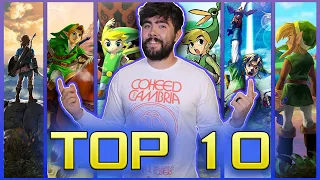 Top 10 Legend of Zelda Games - Overleveled Games