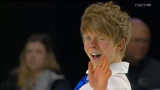 Kevin Reynolds 2018 Canadian Tire National Skating Championships - SP