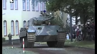Originaler Panzer Panther in Bewegung Tank WW II in Motion