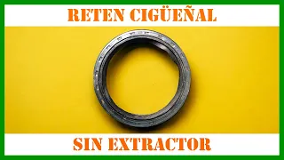 PERDIDA DE ACEITE 👨🏻‍🔧 Como cambiar RETÉN del CIGUEÑAL (Tutorial Extracción e Instalación)