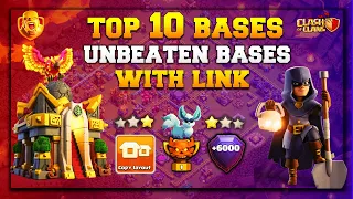 Top 10 *BASE* Town Hall 16 Base With Link | Th16 Anti Root Rider * CWL , PUSHING* Base .