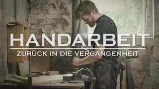 Altes Handwerk #3 - Die rustikale Sitzbank - Handarbeit wie vor 100 Jahren