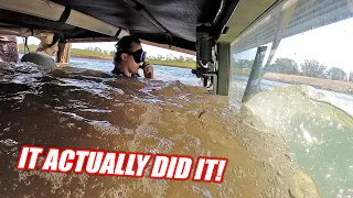 Driving Underwater EP.5 - The HUMVEE Crosses Its First Pond!!! BUT, We Must Go DEEPER!