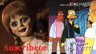 Annabelle || los simpson lo vuelven hacer 😱😱 #Warren