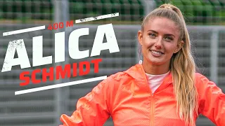 Mit Alica Schmidt im 400m Leichtathletik Training I MainAthlet - Splits