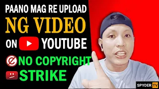 PAANO MAG RE UPLOAD NG VIDEO NG IBA WITHOUT COPYRIGHT STRIKE ? TAGALOG TUTORIAL 2023 ☺