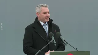 Rede von Bundeskanzler Karl Nehammer | Nationalfeiertag 2022 | Angelobung von Bundesheer-Rekruten