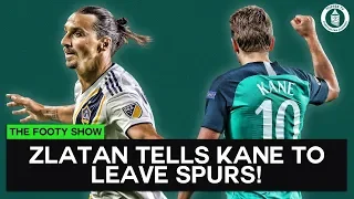 Zlatan Tells Harry Kane To Leave Spurs to Win Trophies | The Footy Show